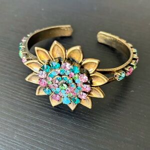 Swarovski crystal cuff